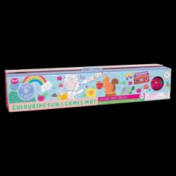 Floss & Rock - Male & Tegnemåtte - Regnbue