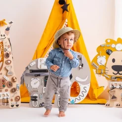 Foxy Family Aktivitetstavle Elefant til væg