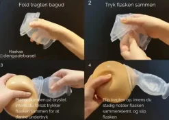 Haakaa Brystpumpe med blomsterstopper