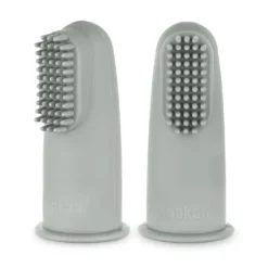 Haakaa Fingertandbørste - Grey