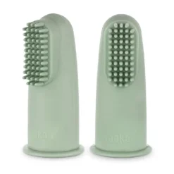 Haakaa Fingertandbørste - Pea Green