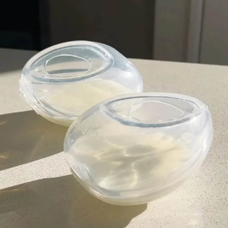 Haakaa Shell Brystpumpe inkl steriliseringspose - 2x75ml