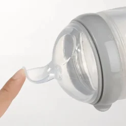 Haakaa Silicone Feeding Spoon Bottle 160ml - Grey