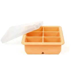 Haakaa Silikone Frysebakke m. låg 6 rum - Apricot