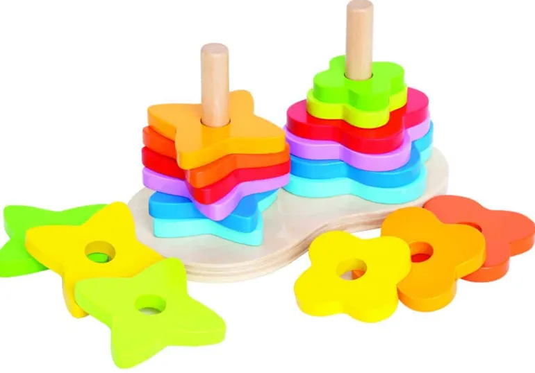 Hape Double Rainbow Stacker
