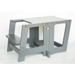 Hemmingsen Kids 3 - i - 1 Maya Læringstårn Grå