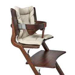 Hynde til Leander højstole - Cappuccino