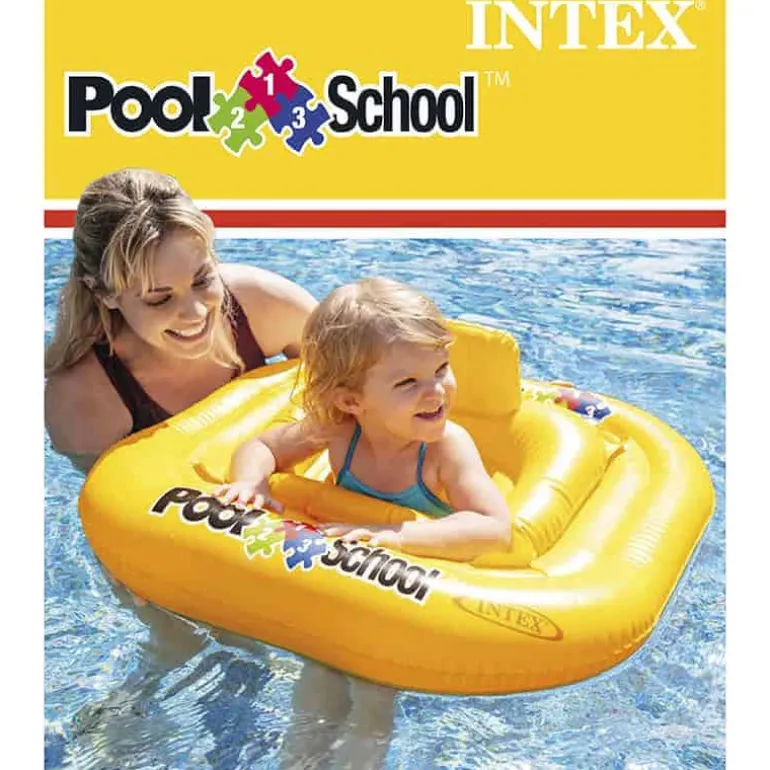 INTEX Deluxe Baby Float Pool School Step 1 - 79x79 Cm.