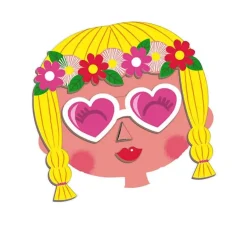 Janod Girl’s Crazy Faces Magnetibook