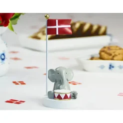Kids By Friis Bordflag - elefant med tromme