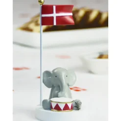 Kids By Friis Bordflag - elefant med tromme