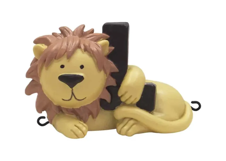 Kids By Friis L bogstav med løve til navnetog