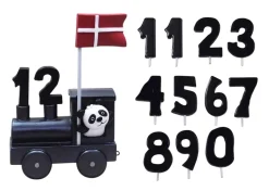 Kids By Friis Lokomotiv til navnetog - 11 tal og flag