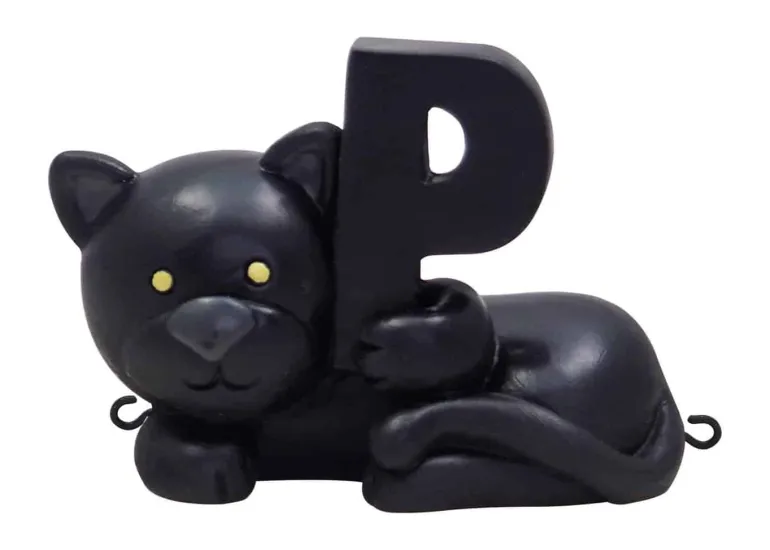 Kids By Friis P bogstav med panter til navnetog