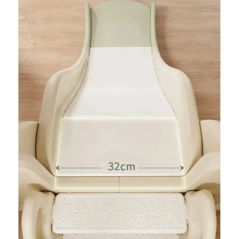 Kids Zone aktivitets hus med rutsjebane og gynge