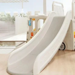 Kids Zone aktivitets lastbil med rutsjebane - Beige