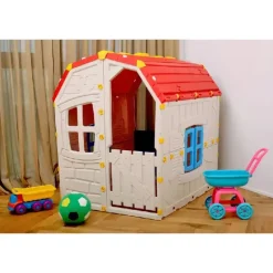 Kids Zone Legehus foldbart - Fantastic