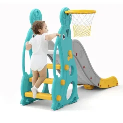 Kids Zone rutsjebane og basket