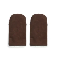 KONG.WALTHER Østerbro Handsker Brown faux suede
