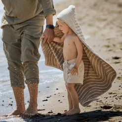 Leander Hoodie - Woodland - Økologisk bomuld - Cappuccino