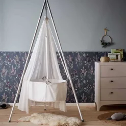 Leander lagen til vugge - 2 pk - Snow