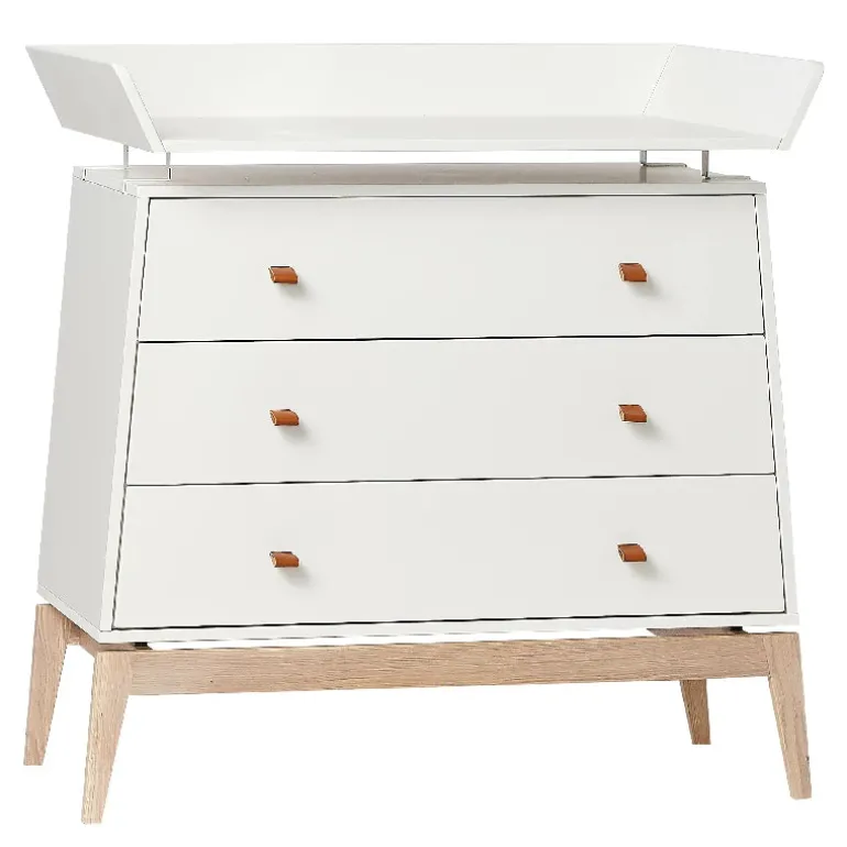 Leander Luna™ kommode inkl. pusleenhed - hvid