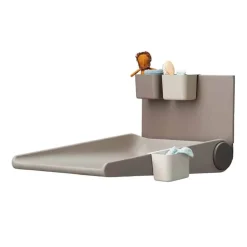 Leander Wally™ væghængt puslebord - Cappuccino