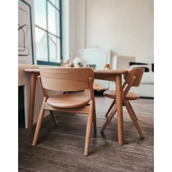 Lille stol / Massivt Bøgetræ