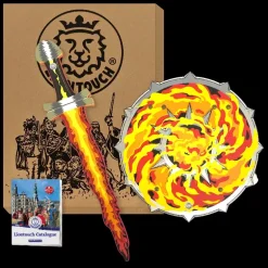 Liontouch Flamme gavesæt med sværd og skjold