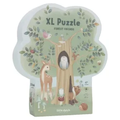 Little Dutch - Gulvpuslespil - Forest Friends