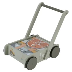 Little Dutch Gåvogn m. Klodser - Little Farm