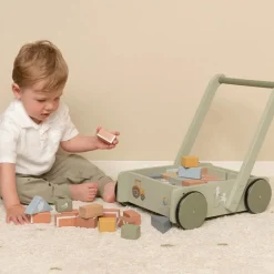 Little Dutch Gåvogn m. Klodser - Little Farm