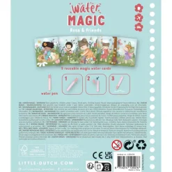 Magisk Vandmalebog Rosa & Friends