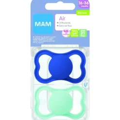 MAM Air Silicone Blue 16-36m