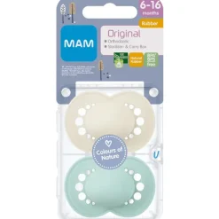 MAM Original Natural Rubber Neutral 6-16m