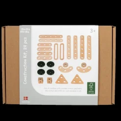MAMAMEMO® BYGGEDELE - 24 DELE - TRÆ