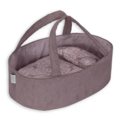 Mamamemo dukkelift 35 cm - fløjl - syren