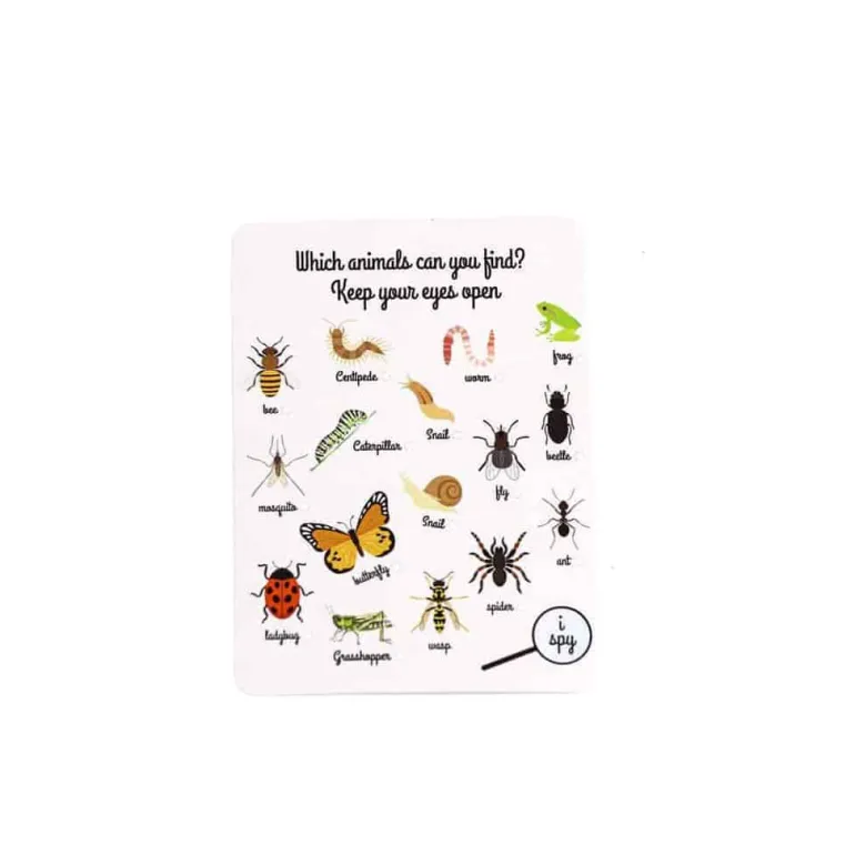 MAMAMEMO INSEKTHUS I TRÆ MED KORT