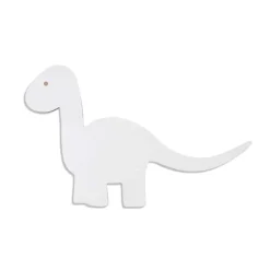 Maseliving dino lampe - hvid