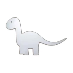 Maseliving dino spejl - valnød