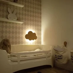 Maseliving sky lampe - valnød