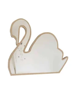 Maseliving svane spejl - egetræ