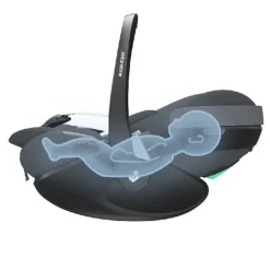 Maxi-Cosi PEBBLE 360 PRO2 TWILLIC GRAPHITE