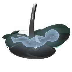 Maxi-Cosi PEBBLE 360 PRO2 TWILLIC GREEN