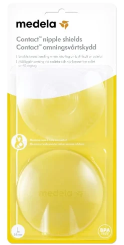 Medela Contact Ammebrikker L – 24 mm 2 Stk.