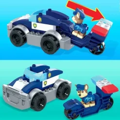Mega Bloks Paw Patrol Chases Police Cruiser