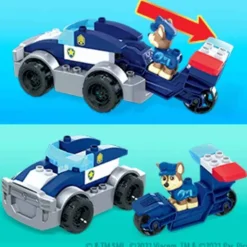 Mega Bloks Paw Patrol Chases Police Cruiser