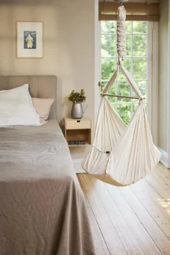 Membantu Basic slyngevugge økologisk bomuld - beige