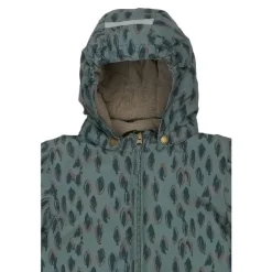 Mikk-Line Flyverdragt Mønstret - Balsam Green - Str. 80-116