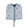 Mikk-Line Svømmevest mønstret - Faded Denim - 1-2 år/11-15 kg